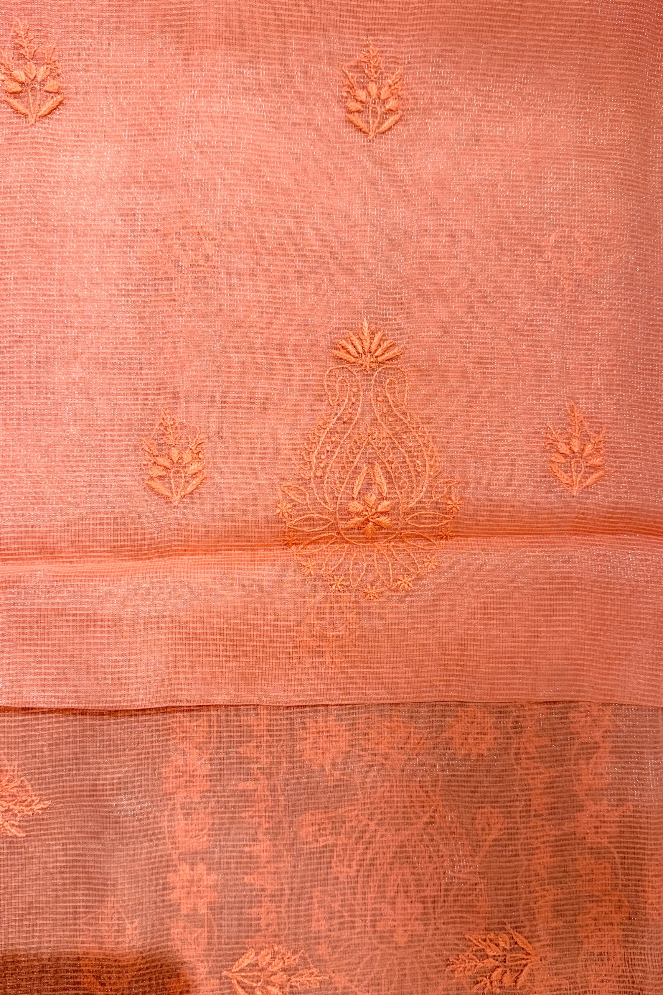 Arsh Handcrafted Tissue Chanderi Kurti and Dupatta Set - Image 4
